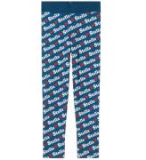 Stella McCartney Kids Leggings - BlÃ¥ m. Hvid/RÃ¸d