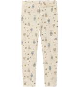 Name It Leggings - Uld - NmmWillos - Peyote Melange