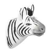 ferm Living Knage - 9,5x9,5x5 cm - HÃ¥ndskÃ¥ret TrÃ¦ - Zebra