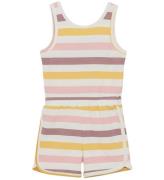 Color Kids Buksedragt -  Blush m. Striber