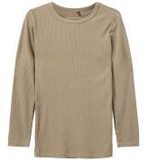 Sofie Schnoor Bluse - Rib - Petriciask - Dark Sand