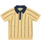FUB Polo - Vanilla/Dark Navy