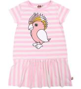 DYR-Cph Kjole - Dyrzanzi - Pastel Pink/Chalk Papegoeje