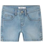 Name It Shorts - NkfSalli - LyseblÃ¥ Denim