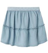 Name It Nederdel - NmfMia - Lyseblå Denim