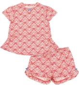 Konges Sløjd Sæt - T-shirt/Shorts - Famo Frill - Lacy Lace