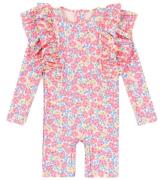 Konges Sløjd Badeheldragt - UV50+ - Manuca Frill - Rose Anglaise