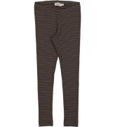 MarMar Leggings - Rib - Modal - Nori Green Stripe
