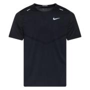 Nike Løbe T-Shirt Dri-FIT Rise 365 - Sort/Sølv