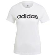 adidas T-Shirt Loungewear Essentials - Hvid/Sort Kvinde