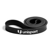 Unisport Power Elastikbånd L - Sort