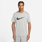 Nike T-Shirt NSW Repeat Sportswear - Grå/Sort