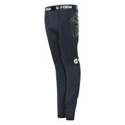 G-Form Baselayer Tights Impact - Sort/Hvid