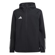 adidas Jakke Tiro 23 Competition - Sort/Hvid Børn