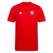 Bayern München T-Shirt - Rød/Hvid Børn