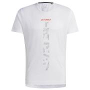 adidas Løbe T-Shirt Terrex Agravic Trail - Hvid