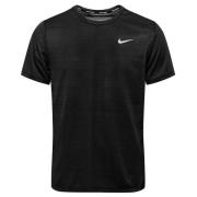 Nike Løbe T-Shirt Dri-FIT Miler - Sort/Sølv
