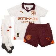 Manchester City Udebanetrøje 2023/24 Mini-Kit Børn