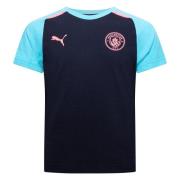 Manchester City T-Shirt Casuals - Navy/Blå Børn