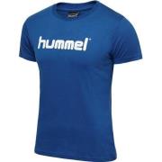 Hummel Go Cotton Logo T-Shirt - Blå Kvinde