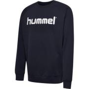 Hummel Go Cotton Logo Sweatshirt - Navy Børn
