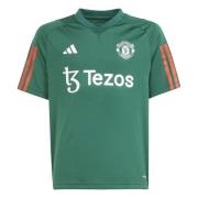 Manchester United Trænings T-Shirt Tiro 23 - Grøn/Rød/Hvid Børn