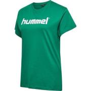 Hummel Go Cotton Logo T-Shirt - Grøn Kvinde