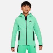 Nike Hættetrøje NSW Tech Fleece 24 - Grøn/Sort Børn