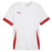 PUMA Trænings T-Shirt teamGOAL - Hvid/Rød