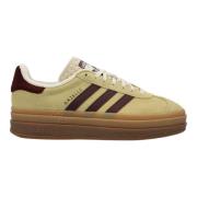 adidas Originals Sneaker Gazelle Bold - Gul/Bordeaux/Hvid Kvinde