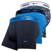 Nike Underbukser Everyday Cotton Stretch 3-Pak - Blå/Sort/Hvid