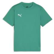 PUMA Trænings T-Shirt teamGOAL - Grøn/Hvid Børn