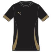 PUMA Trænings T-Shirt teamGOAL - Sort/Guld Børn