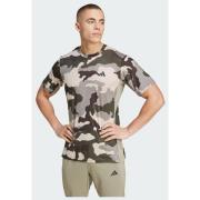 Adidas Train Essentials Camo Allover Print T-shirt