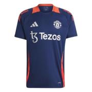 Manchester United Trænings T-Shirt Tiro 24 - Navy/Rød