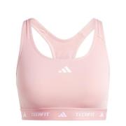 adidas Sports BH Techfit Medium Support - Pink Kvinde