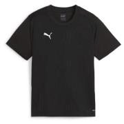 PUMA Trænings T-Shirt teamFINAL - Sort/Sølv Børn