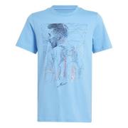 adidas T-Shirt Messi Graphic - Blå Børn