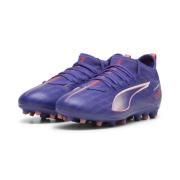 PUMA Ultra 5 Match MG Formula - Lilla/Hvid/Pink Børn