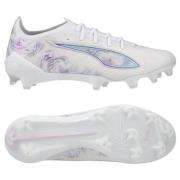 PUMA Ultra 5 Ultimate FG Brilliance - Hvid/Sort/Lilla Kvinde LIMITED E...