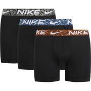 Nike Boxershorts 3-Pak - Sort/Grå/Blå/Orange